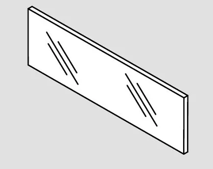 LEGR. BOX FRONT SZKLANY 1200/138MM ZE7W1082G