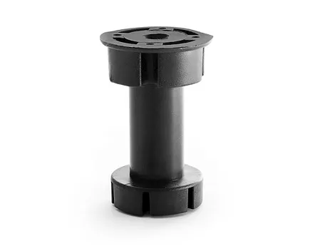 NÓŻKA KUCHENNA H100 CZARNA ZWYKŁA