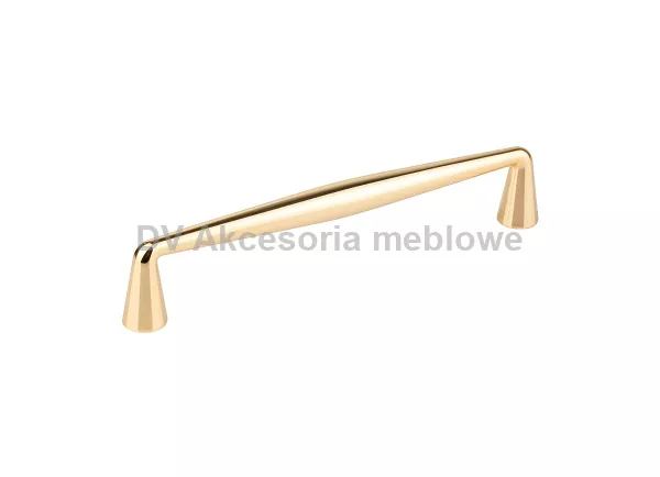 UCHWYT LINEA ZŁOTY POŁYSK 128