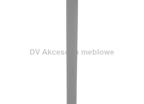 NOGA 710 KWADRAT 50*50*710 ALU/CHROM MAT