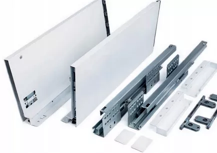 Szuflada SLIM Box DV L-450mm H-199mm Biała #18mm