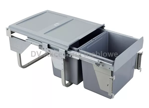 KOSZ 45 2*15 LITRÓW MOC.FRONTU CLG-607N