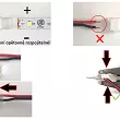 LED TAŚMA ZŁĄCZKA 8 mm taśma-przewód - 2