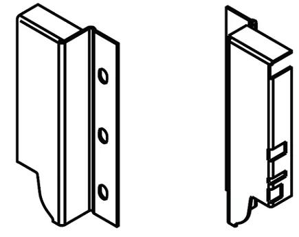 MOCOWANIE TYŁ  CZARNE K P+L KPL Z30K000S BLUM