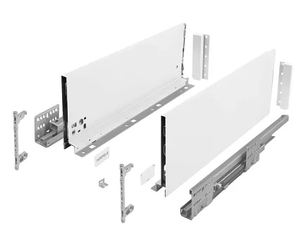 Szuflada SLIM Box  Matrix L-350mm H167mm Biała 16m