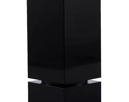 NÓŻKA PLASTIK REG. H 100 CZARNY MAT NMK10003M