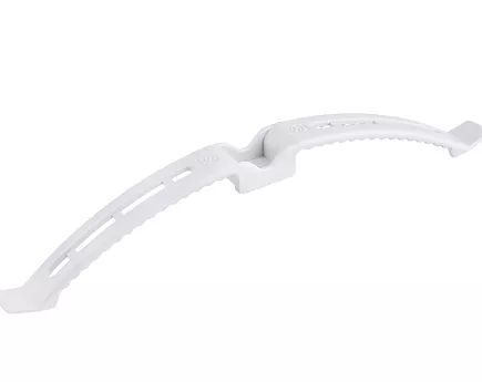 Zacisk kablowy dwustronny 215 mm szary