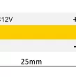 LED TAŚMA STRONG  COB-5W/m 1mb 12V-8mm Ciepła - 3