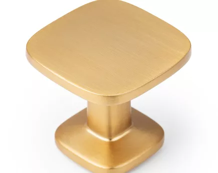 UCHWYT V 0616 QUART BIG Gałka 34×34 Mosiądz cava