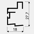 SEVROLL RĄCZKA FAVORYT BIAŁY POŁYSK 2,7MB - 3