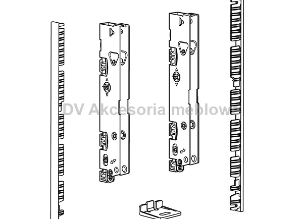 HET AVANTECH MOC.FRONTU SZUFL.WEWN. 187 BIAŁ