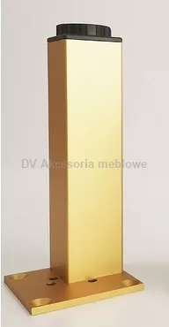 NÓŻKA ZŁOTO KWADRAT H150 45*45 