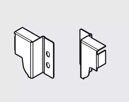 MOCOWANIE TYŁ BIAŁE M NISKIE P+L KPL Z30M000S BLUM