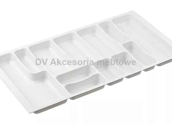 Wkład na sztućce 90/45 biał 822x422 mm Str.Max18