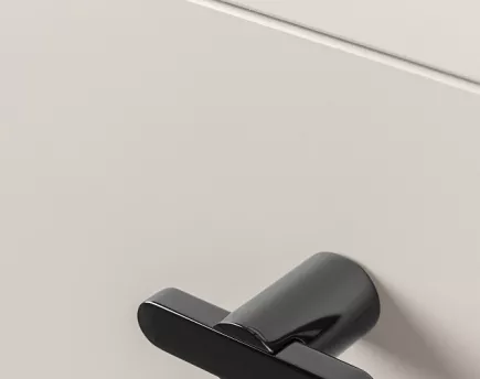 UCHWYT V 0627 Fusion gałka typ T L58 Czarny tytan