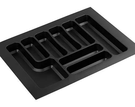 Wkład na sztućce 90/45 czarny 822x422 mm StroMax18