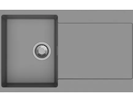 StrongSinks S3 Zlewozmywak granit ZALA 860 szary