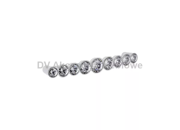 UCHWYT Ruota 096 chrom połysk + kryształ