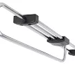 WIESZAK WYSUWNY 400 owal premium czarny/chrom  - 4