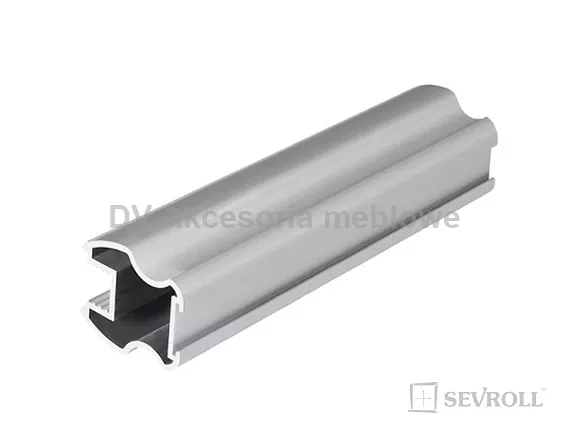 SEVROLL RĄCZKA Gemini-2 rączka 2,7m srebrny