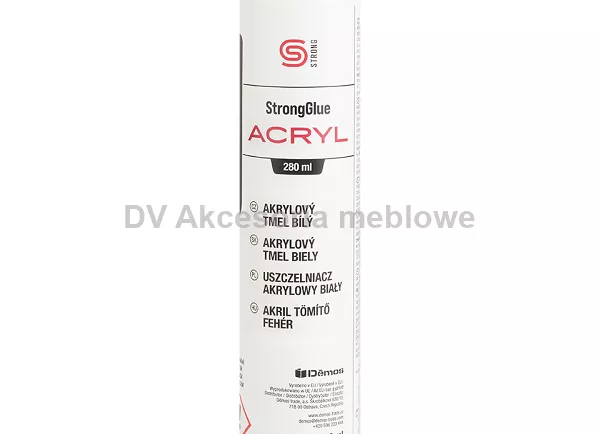 SILIKON Akryl StrongGlue  biały 280ml