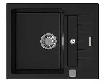 StrongSinks S3 Zlewozmywak granit Vardar 615 czarn