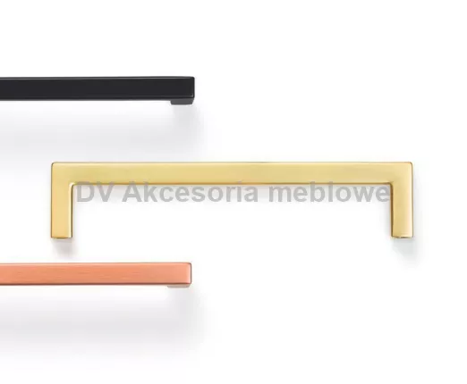 UCHWYT V 0056 U 192  MOSIĄDZ SZCZOTKOWANY