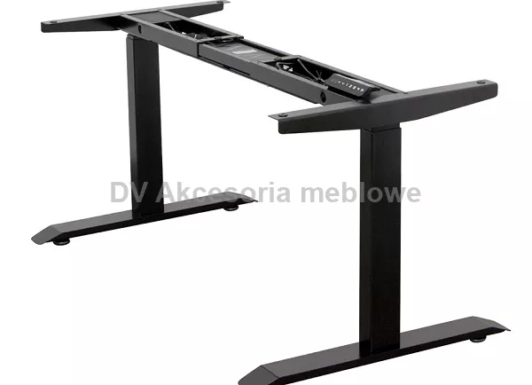 NOGA STELAŻ Z ELEKTRYCZNĄ REG. WYSOKOŚCI CZARNY