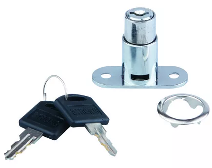 ZAMEK bagnetowy/drzwi przesuwne STRONG CHROM 