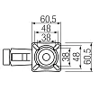 KÓŁKO TENTE GUMA HAMULEC 1477 75 MM - 3