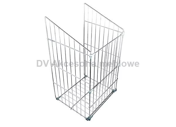 KOSZ NA BIELIZNE 50/300 WIEX SREBRNY