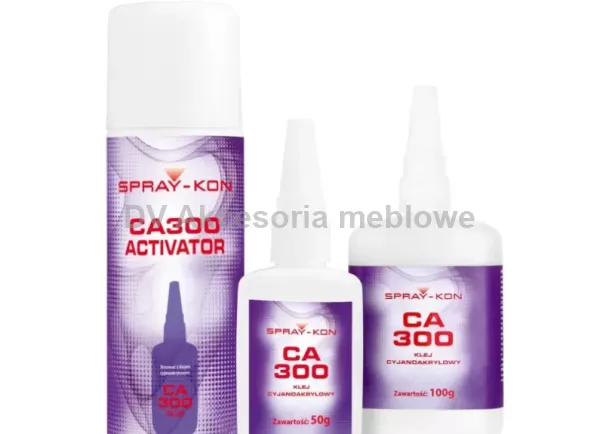 KLEJ SPRAY-KON CA300 - zestaw aktywator+klej cyja
