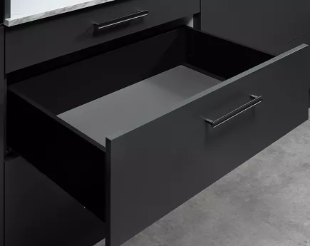 Szuflada SLIM Box  Matrix.L-400mm H135 Czarny 16m