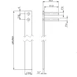 ZAMEK STRONG kpl CENTR. 4sz wkładka s001-s500 l800 - 4