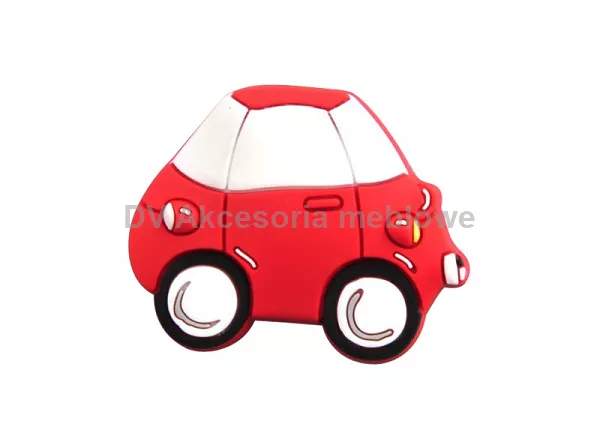 GAŁKA DZIECIAK SAMOCHÓD CZERWONY GS007