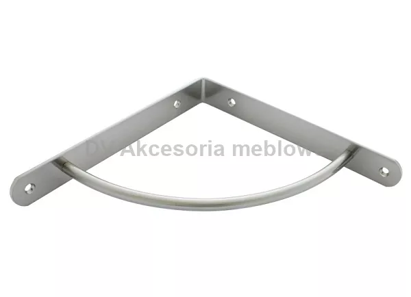 PODPÓRKA PÓŁKI AM04 CZARNY MAT 222*222