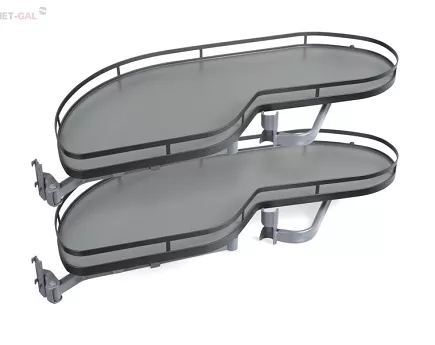 CORNER NERKA 500 LEWY antracyt SUPLIMO WB-425