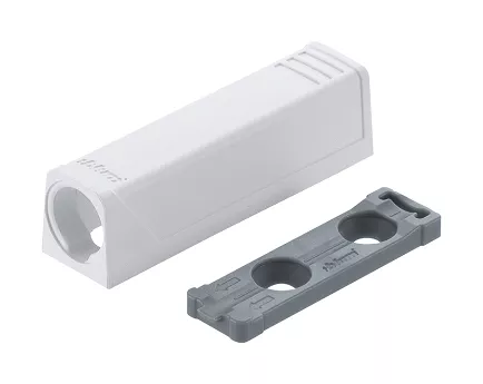 TIPON BLUM BIAŁY ADAPTER PROSTY KRÓTKI 956.1201