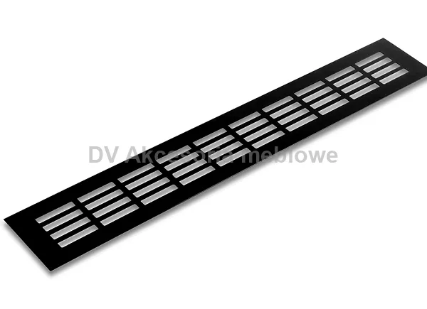 KRATKA 80/500  czarny mat DO COKOŁU