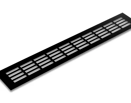 KRATKA 80/500  czarny mat DO COKOŁU