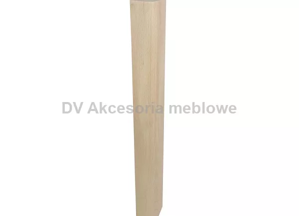 NOGA DREWNO Owalna 70 