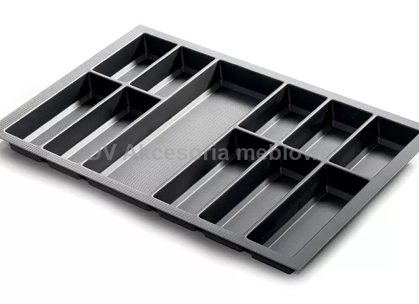 Wkład na sztućce 80/50 CZARNY KRISTALL 722*474 